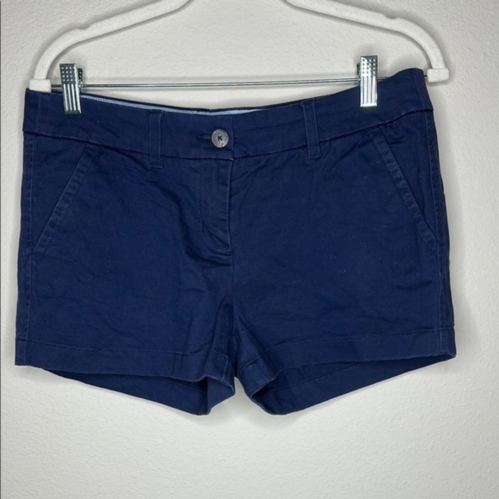 Southern Tide Blue Bermuda Shorts Casual Cotton Blend
